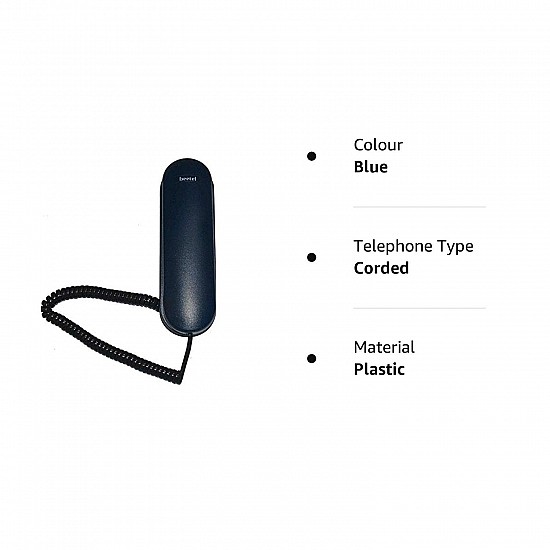 Beetel B25-BE Corded Phone (Blue)