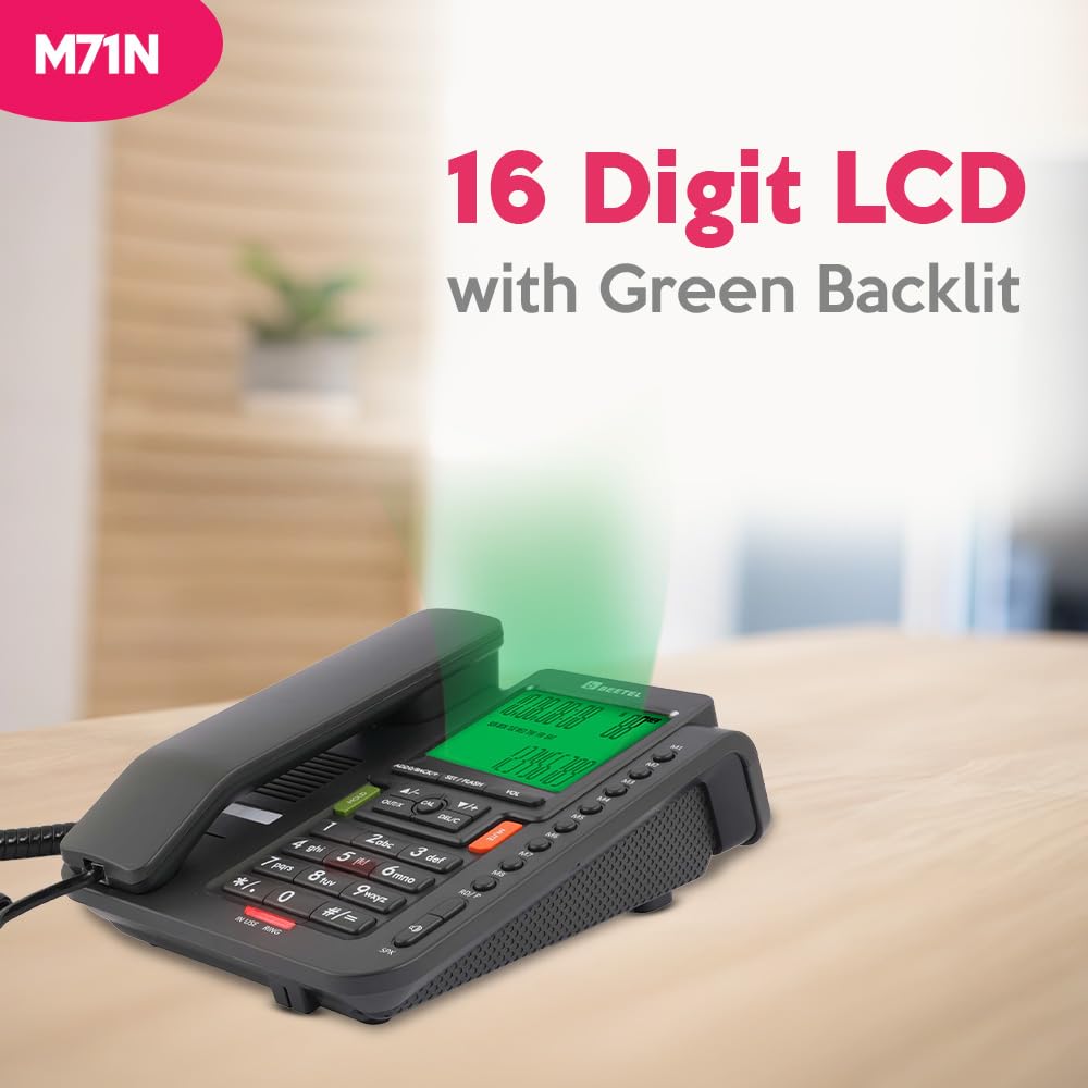 Beetel M71N Caller ID Corded Landline Phone Beetel M71N Caller ID Corded Landline Phone