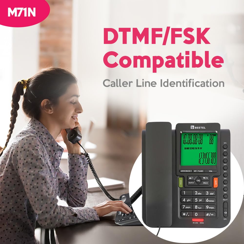 Beetel M71N Caller ID Corded Landline Phone Beetel M71N Caller ID Corded Landline Phone