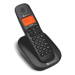 Beetel X73 Cordless 2.4Ghz Landline Phone with Caller ID Display, 2-Way Speaker Phone (Black)