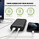 Belkin 20000 mAh 30W PD Power Bank for MacBook, Mobiles and Tablets with USB-C Port, USB-C Cable Included - Black