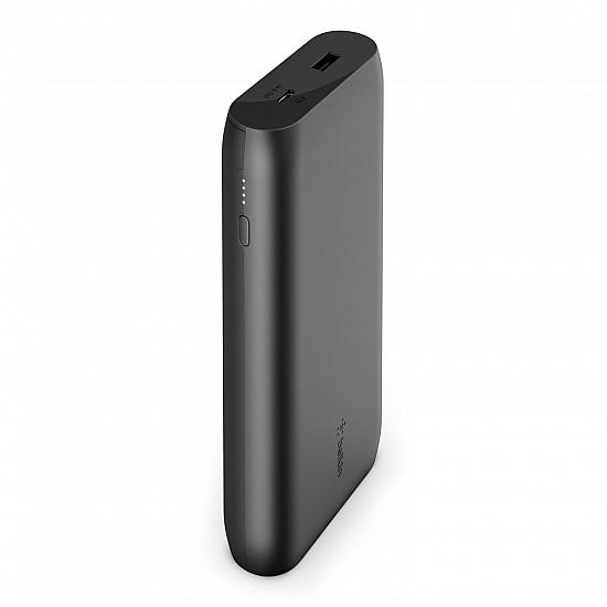 Belkin 20000 mAh 30W PD Power Bank for MacBook, Mobiles and Tablets with USB-C Port, USB-C Cable Included - Black