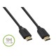 Belkin 3D High Speed HDMI Cable Supports Ethernet for Television (3.3 Feet, Black)