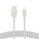 Belkin Apple Certified Lightning to USB Charge and Sync Cable for iPhone, iPad, Air Pods, 3.3 feet (1 Meters) – white