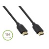Belkin F3Y021bt1m High Speed HDMI Cable with Ethernet - 1 Meter, Black & Gold Belkin F3Y021bt1m High Speed HDMI Cable with Ethernet - 1 Meter, Black & Gold