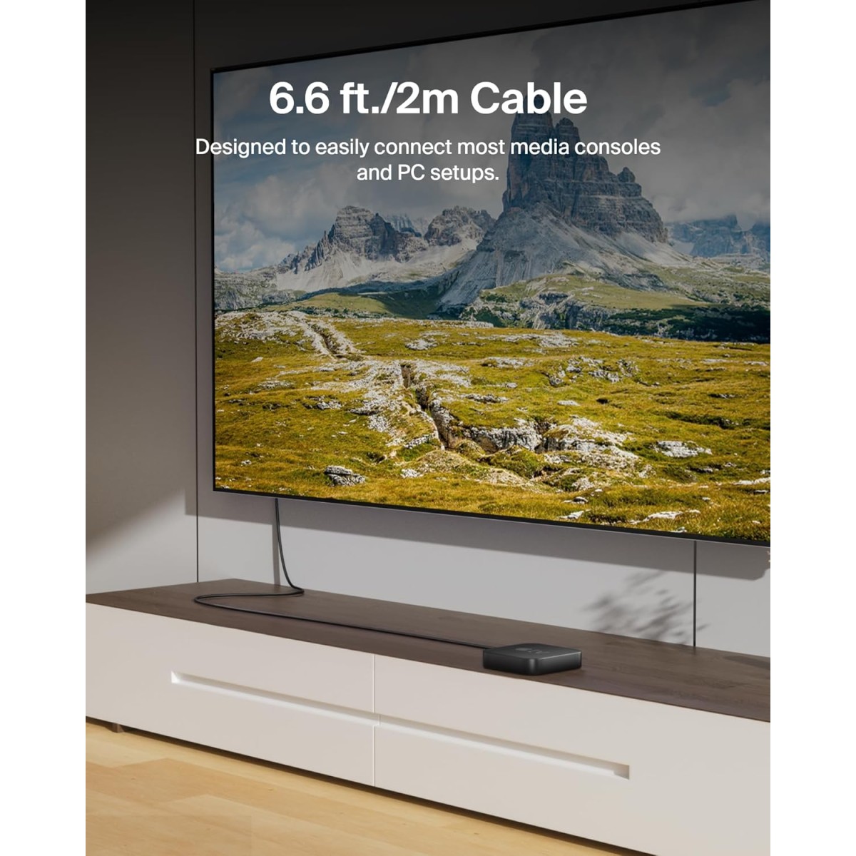 Belkin F3Y021bt2M High Speed HDMI Cable with Ethernet - 2 Meter