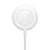 Belkin Magnetic Wireless Charger (Power Supply Not Included) Compatible with MagSafe with 6W) White