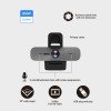 BenQ DVY31 Zoom™ Certified 1080p Full HD Compact Webcam, Privacy Cover, Omnidirectional Mics with Noise Suppression, Wide Field of View, Low Distortion, Digital Zoom, Black BenQ DVY31 Zoom™ Certified 1080p Full HD Compact Webcam, Privacy Cover, Omnidirectional Mics with Noise Suppression, Wide Field of View, Low Distortion, Digital Zoom, Black