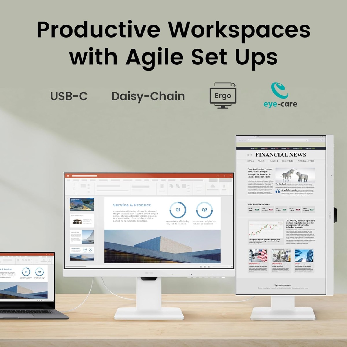 BenQ GW2486TC 24" IPS 100Hz Full HD Coding Monitor |USB-C(65W PD)| Daisy Chain| 99% sRGB| Coding Mode| Height Adjust|HDMI| DP| USB Hub| 2Wx2 Speakers| Eye Care| Noise Cancelling Microphone (White) BenQ GW2486TC 24" IPS 100Hz Full HD Coding Monitor |USB-C(65W PD)| Daisy Chain| 99% sRGB| Coding Mode| Height Adjust|HDMI| DP| USB Hub| 2Wx2 Speakers| Eye Care| Noise Cancelling Microphone (White)