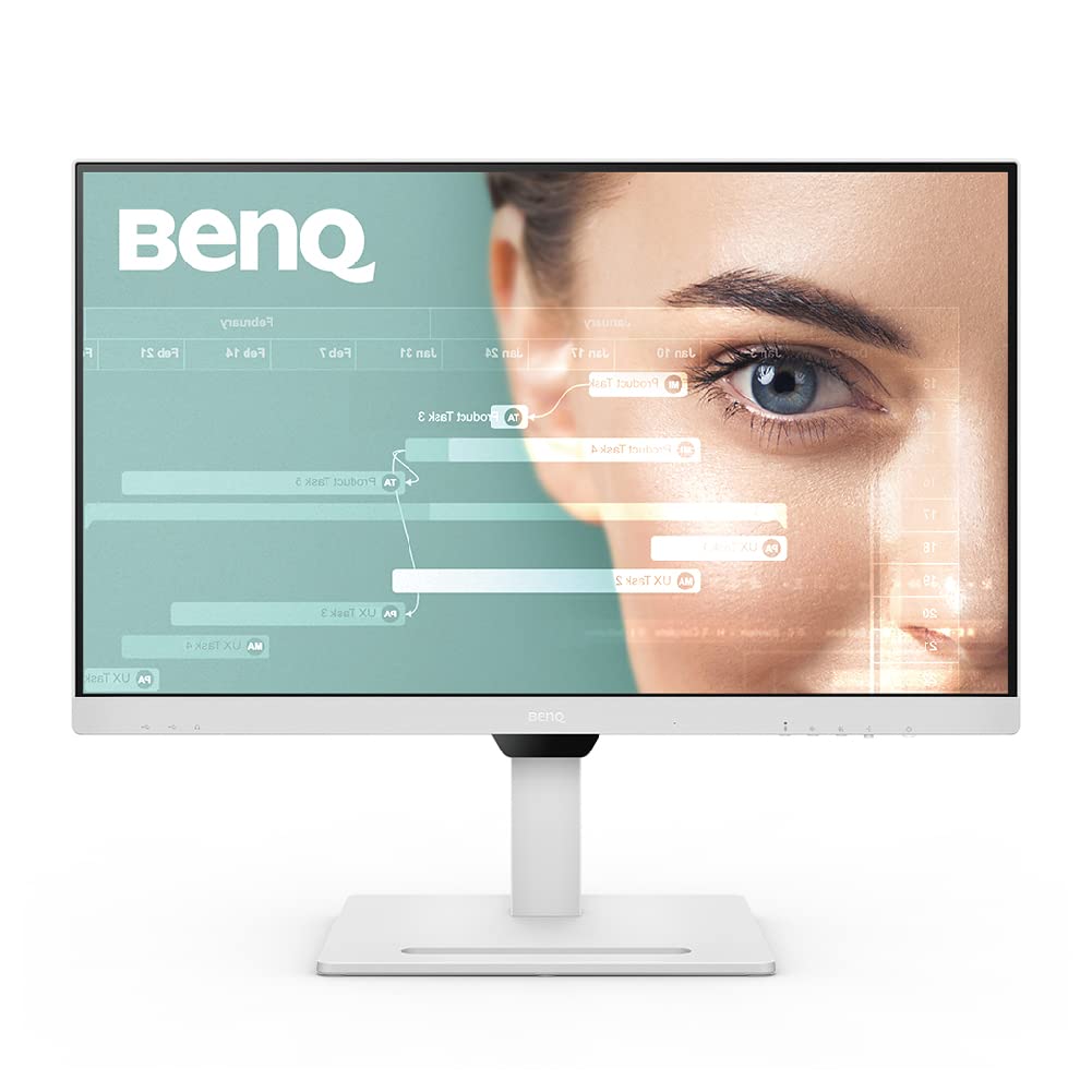 BenQ GW2790QT Coding Monitor, 27 Inch (68.58 cm), IPS, 2K QHD 2560x1440, 75Hz, White, USB-C 65W PD, Coding Mode, 99% sRGB, Daisy Chain, Height Adjust, Noise Filter Speakers, HDMI, DP, USB Hub Monitor BenQ GW2790QT Coding Monitor, 27 Inch (68.58 cm), IPS, 2K QHD 2560x1440, 75Hz, White, USB-C 65W PD, Coding Mode, 99% sRGB, Daisy Chain, Height Adjust, Noise Filter Speakers, HDMI, DP, USB Hub Monitor