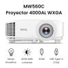BenQ MX560C XGA Business & Education Projector, DLP, 4000 ANSI Lumens Brightness, 20000:1 High Contrast Ratio, HDMI, USB-A, Upto 15000 Hrs Extra-Long Lamp Life, 10 W Speaker, 3D Capable, White BenQ MX560C XGA Business & Education Projector, DLP, 4000 ANSI Lumens Brightness, 20000:1 High Contrast Ratio, HDMI, USB-A, Upto 15000 Hrs Extra-Long Lamp Life, 10 W Speaker, 3D Capable, White