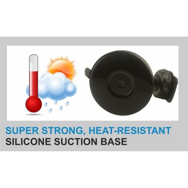 Bergmann ABS Plastic Auto-grip Car Mobile Holder (Black, XXL)