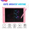 Bestor Portable LCD Writing Tablet 10 inches Paperless Memo Digital Tablet Pad for Writing/Drawing/Scribble Board/Erasable Doodle Pad for Educational Toy for Kids and Student (Pink)