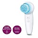 Beurer FC 65 Pureo Deep Clear Facial Brush with 2 Function Levels Vibrating and pulsating | 3 Speed Settings | Battery-Powered | Blue LED Light