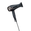 Beurer HC 60 1400 watts hair dryer with 3 heat & 2 blower setting and Detachable Slim professional nozzle | Volume diffuser | 3 Years Warranty, Black