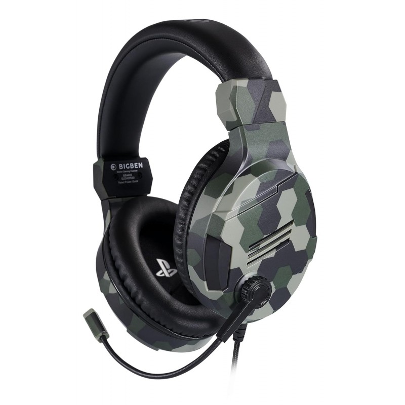 Bigben Nacon Stereo Gaming Headset V3-Camogreen,over ear,Wired