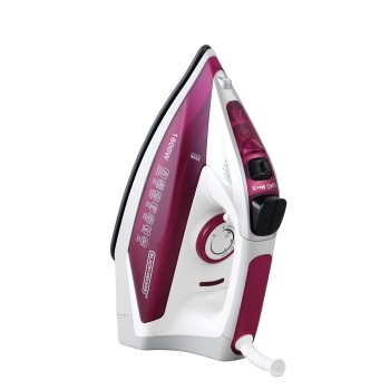 Black+Decker Steam Iron | 1800 Watt, 220 ml, 2 Yrs Warranty | Iron for Clothes, Iron Box, Steam Press, Steam Press, Press with Anti Drip, Non-Stick Ceramic Sole (Maroon+White)