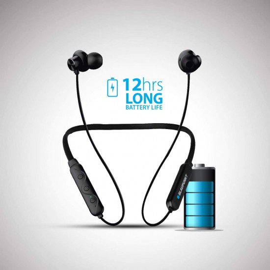 Blaupunkt BE50 Bluetooth Wireless in Ear Earphones with Mic (Black)
