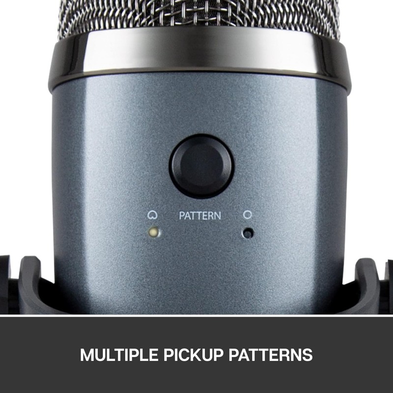 Blue Yeti Nano Premium USB Microphone for Recording, Streaming, Gaming, Podcasting on PC and Mac, Condenser Mic with Blue VO!CE Effects, Cardioid and Omni, No-Latency Monitoring-Shadow Grey Blue Yeti Nano Premium USB Microphone for Recording, Streaming, Gaming, Podcasting on PC and Mac, Condenser Mic with Blue VO!CE Effects, Cardioid and Omni, No-Latency Monitoring-Shadow Grey