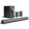 Boat Aavante Bar 3200D Pro, Dolby Audio, 400W Sound, Wireless Satellite Speakers, 5.1CH, DSP for Crystal Clear Sound, Bluetooth Sound bar, Home Theatre Soundbar Speaker (Premium Black) Boat Aavante Bar 3200D Pro, Dolby Audio, 400W Sound, Wireless Satellite Speakers, 5.1CH, DSP for Crystal Clear Sound, Bluetooth Sound bar, Home Theatre Soundbar Speaker (Premium Black)