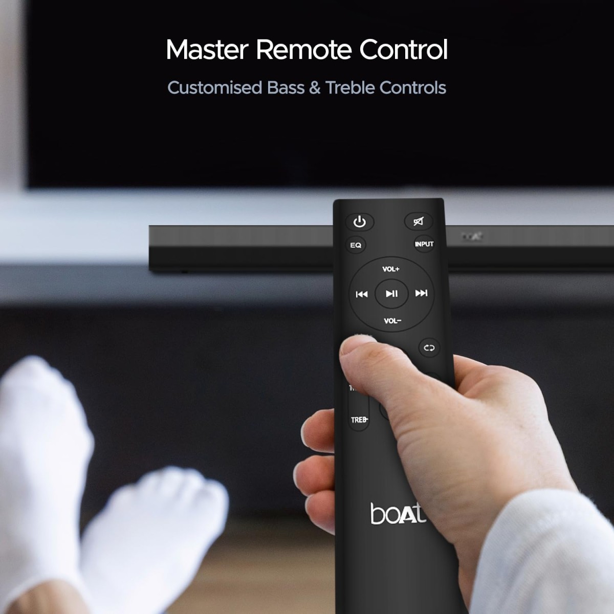 Boat Aavante Bar 3600/3500, 500W Signature Sound,5.1CH, Wall Mountable Design, Bass & Treble with Master Remote Control, Bluetooth Sound Bar, Home Theatre Soundbar Speaker (Premium Black) Boat Aavante Bar 3600/3500, 500W Signature Sound,5.1CH, Wall Mountable Design, Bass & Treble with Master Remote Control, Bluetooth Sound Bar, Home Theatre Soundbar Speaker (Premium Black)