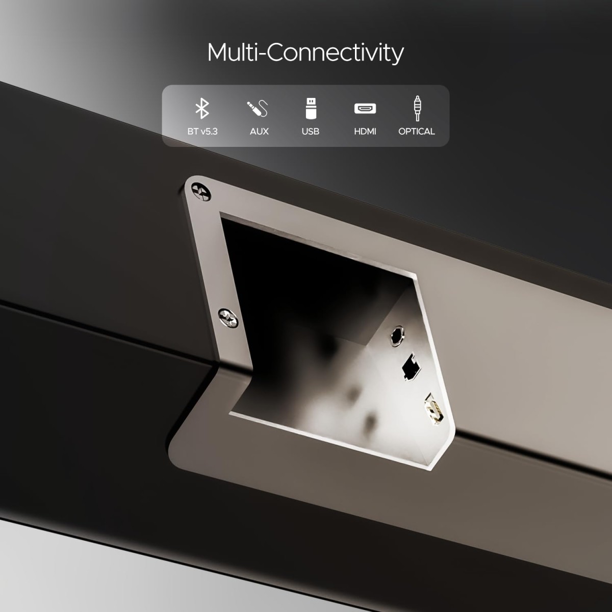 Boat Aavante Bar Orion Plus, 160W Signature Sound, 2.1CH,Multi-Compatibility, Attractive Design, EQ Modes & Master Remote Control, Bluetooth Sound Bar, Home Theatre Soundbar Speaker (Midnight Black) Boat Aavante Bar Orion Plus, 160W Signature Sound, 2.1CH,Multi-Compatibility, Attractive Design, EQ Modes & Master Remote Control, Bluetooth Sound Bar, Home Theatre Soundbar Speaker (Midnight Black)