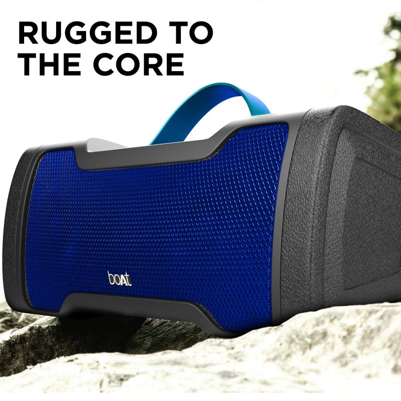 Boat Stone 1010 14W Bluetooth Speaker with 8 Hours Playback, Bluetooth v5.0 & IPX5(Navy Blue) Boat Stone 1010 14W Bluetooth Speaker with 8 Hours Playback, Bluetooth v5.0 & IPX5(Navy Blue)