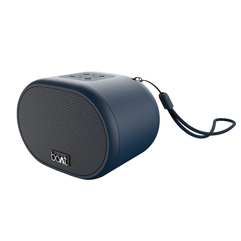 Boat Stone 149 Portable Wireless Speaker with 3W Immersive Audio, Bluetooth V5.0, Up to 6H Playback, Multiple Connectivity Modes and FM Mode (Blue)