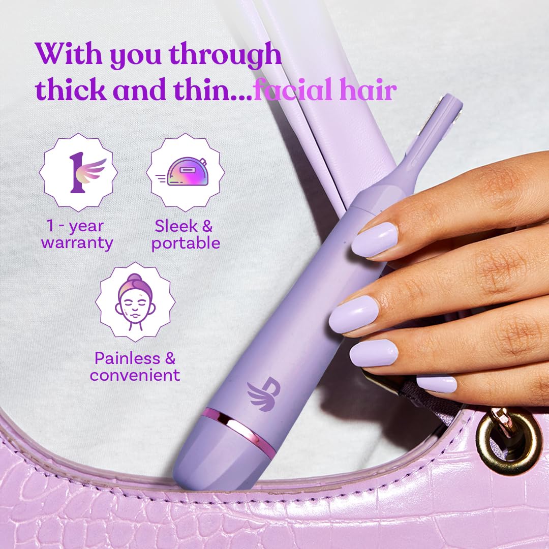 Bombae 4In1 Face & Eyebrow |Trimmer For Women All In One|Eyebrow Trimmer|Facial Hair Removal Machine |Women Trimmer | 90 Min Runtime | C Type Charging | For Eyebrows, Upperlips, Sideburns, Chin, Peach Fuzz | (New Model)