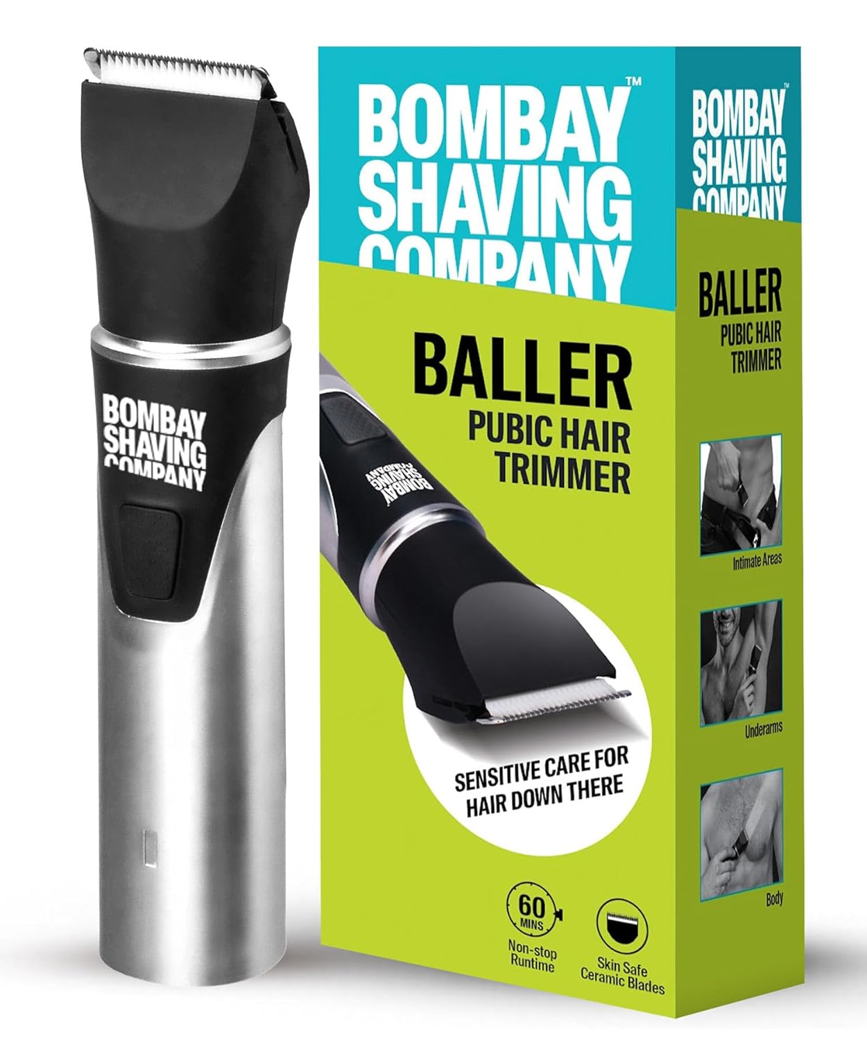Bombay Shaving Company Balls Trimmer For Men | Pubic Hair Trimmer