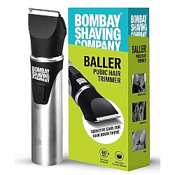 Bombay Shaving Company Balls Trimmer For Men | Pubic Hair Trimmer and Body Groomer for Men | Private Part Trimmer Men | Waterproof (IPX6)| BALLER (New Model)