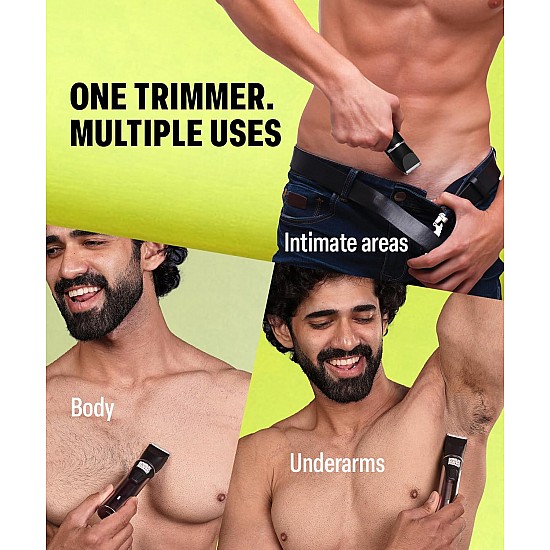 Bombay Shaving Company Balls Trimmer For Men | Pubic Hair Trimmer and Body Groomer for Men | Private Part Trimmer Men | Waterproof (IPX6)| BALLER (New Model)