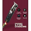 Bombay Shaving Company Premium Multi Grooming Trimmer for Men | Body and Beard Trimmer for Man | Multi Styling Rotary Comb, IPX6 Waterproof, 90 Min Run Time, 2 Hrs Charge Time | 1 PC