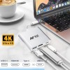 Booster 301 USB 3.1 Type-C to HDMI/USB3.0/Type-C Adapter - White