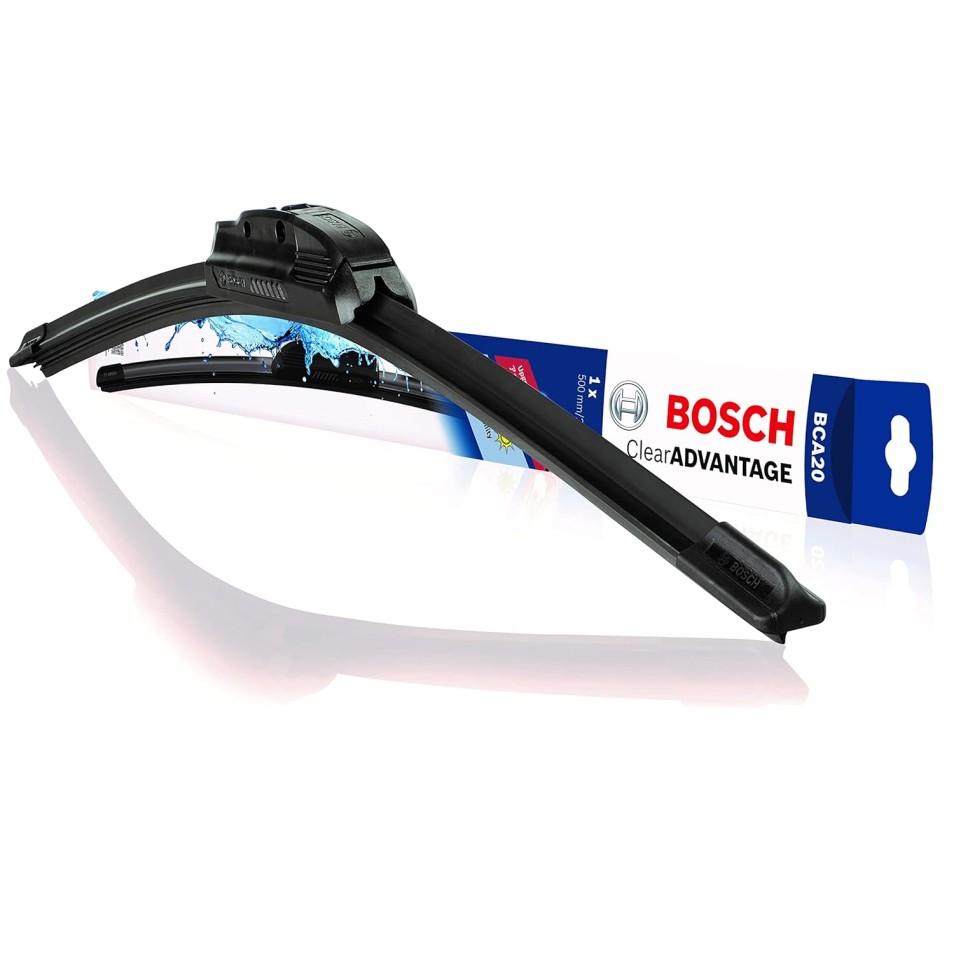 Bosch | CLEAR Advantage (Single) | Flat Blade Performance Wiper Blade | Size 16 Inch | 3397016576KTS