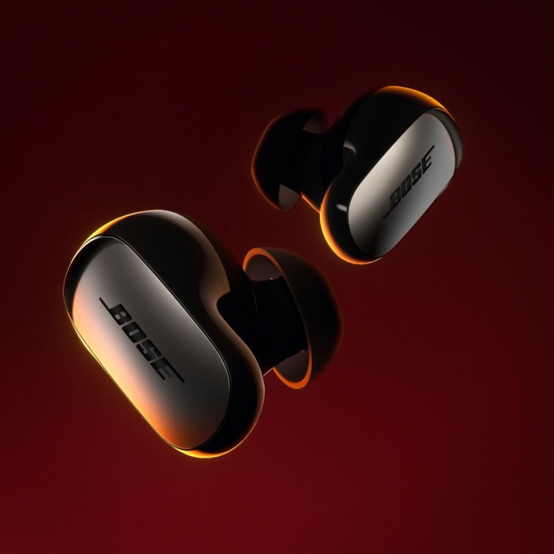 Bose New QuietComfort Ultra Wireless Noise Cancelling Earbuds, Bluetooth Noise Cancelling Earbuds with Spatial Audio and World-Class Noise Cancellation, White Smoke