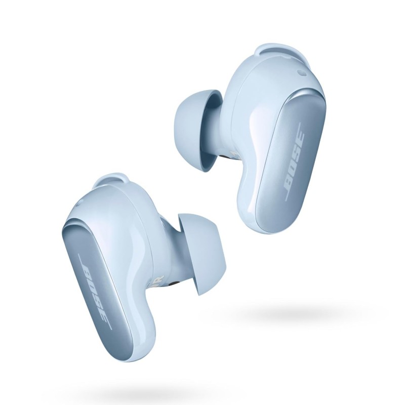 Bose New QuietComfort Ultra Wireless Noise Cancelling Earbuds, Bluetooth Noise Cancelling Earbuds with Spatial Audio and World-Class Noise Cancellation, White Smoke