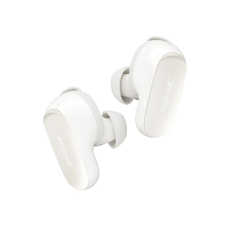 Bose New QuietComfort Ultra Wireless Noise Cancelling Earbuds, Bluetooth Noise Cancelling Earbuds with Spatial Audio and World-Class Noise Cancellation, White Smoke