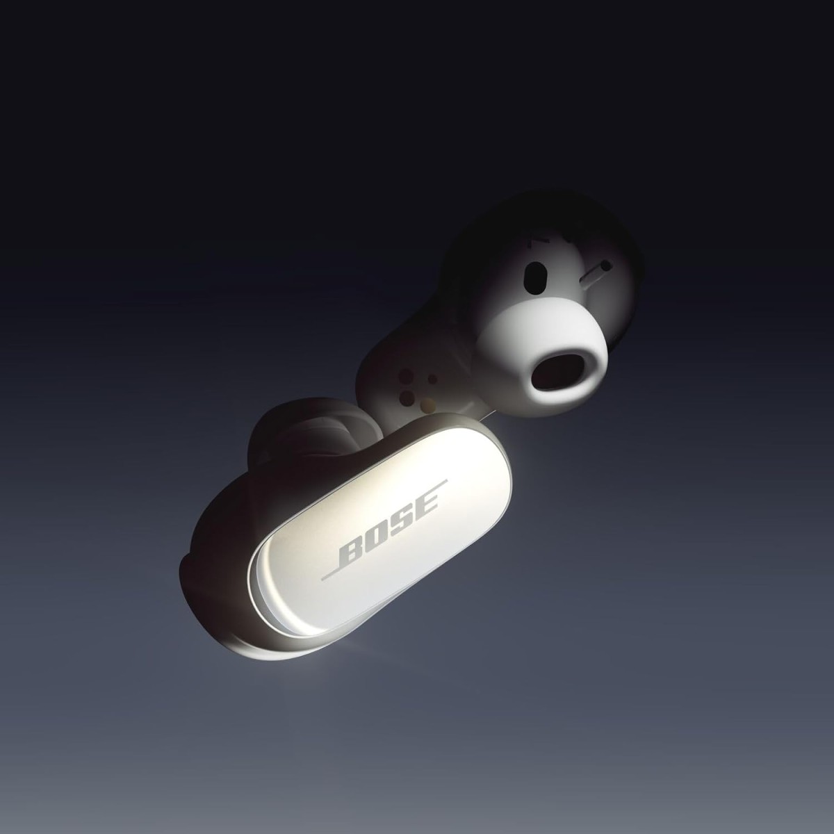 Bose New QuietComfort Ultra Wireless Noise Cancelling Earbuds, Bluetooth Noise Cancelling Earbuds with Spatial Audio and World-Class Noise Cancellation, White Smoke