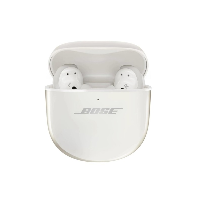 Bose New QuietComfort Ultra Wireless Noise Cancelling Earbuds, Bluetooth Noise Cancelling Earbuds with Spatial Audio and World-Class Noise Cancellation, White Smoke