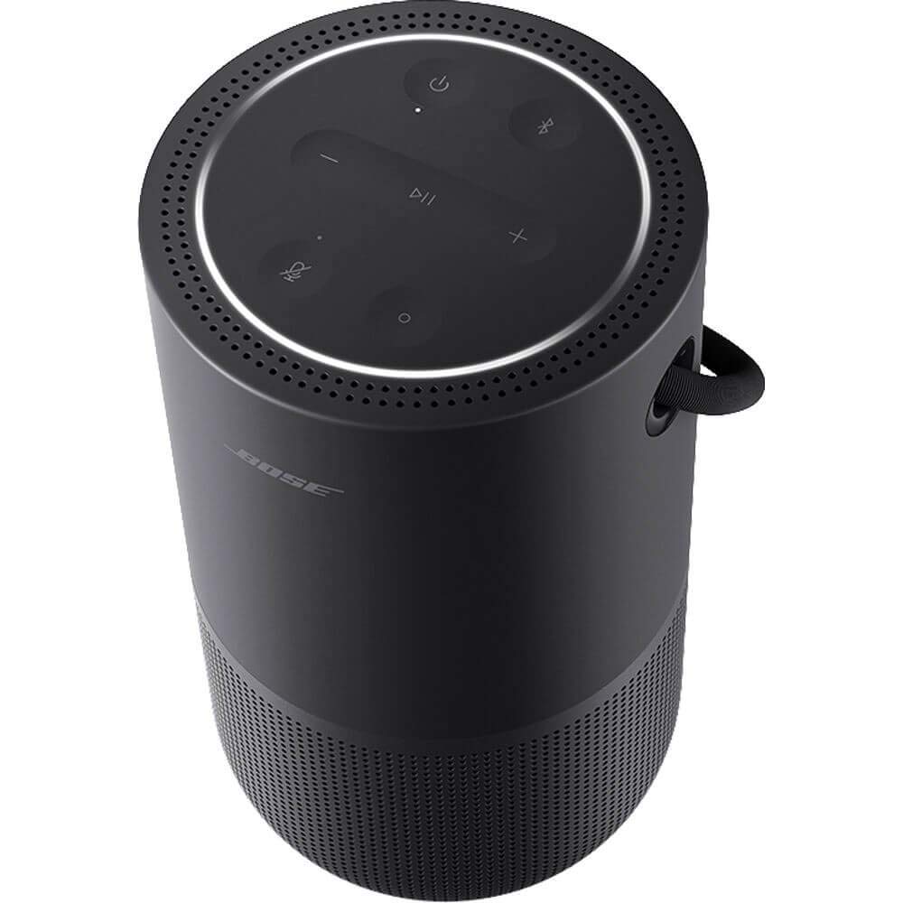 Bose Portable Smart Wireless Bluetooth Speaker with Alexa Voice Control Built-in, Wi-Fi Connectivity, 360° Sound, Powerful Bass (Black) Bose Portable Smart Wireless Bluetooth Speaker with Alexa Voice Control Built-in, Wi-Fi Connectivity, 360° Sound, Powerful Bass (Black)