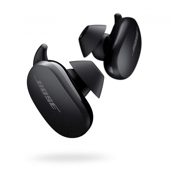 Bose Quiet comfort Noise Cancelling Bluetooth Truly Wireless in Ear Earbuds with Mic with Touch Control (Triple Black)