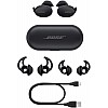 Bose Sport Earbuds - Bluetooth Truly Wireless in Ear Earbuds for Workouts and Running,Sweat Resistant with Touch Control, with mic Triple Black