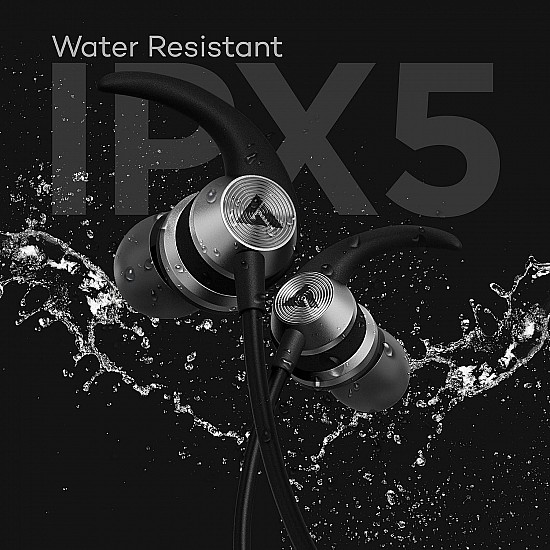 Boult Audio BassBuds X1 in-Ear Wired Earphones with 10mm Extra Bass Driver and HD Sound with mic(Black)