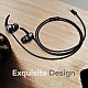 Boult Audio BassBuds X1 in-Ear Wired Earphones with 10mm Extra Bass Driver and HD Sound with mic(Black)