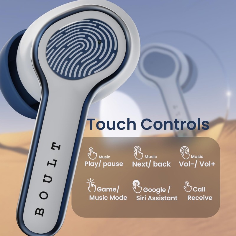 Boult Audio Curve Buds Pro with 100H Playtime, 4 Mics Clear Calling, 40ms Low Latency Gaming, Made in India, Equalizer Modes, Bluetooth 5.3 Blink & Pair™ True Wireless in Ear Earbuds (Beach Rose) Boult Audio Curve Buds Pro with 100H Playtime, 4 Mics Clear Calling, 40ms Low Latency Gaming, Made in India, Equalizer Modes, Bluetooth 5.3 Blink & Pair™ True Wireless in Ear Earbuds (Beach Rose)
