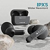 Boult Audio Z15 with 32Hrs Playtime, Pro+Calling HD Mic, Type-C Lightning Fast Charging (10mins=100Mins), BoomX Tech Rich Bass, Touch Controls, IPX5, Truly Wireless in Ear Earbuds TWS (Black)