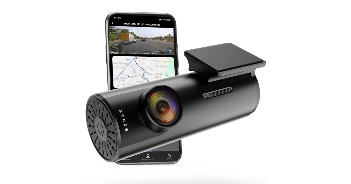 Floating Car Camera Boult Cruisecam X1 GPS Dash Camera for Car | 1080p HD Recording | 170 ...