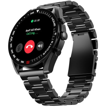 Boult GOBOULT (Formerly Mirage Smart Watch 1.39''HD Screen, Bluetooth Calling, IP67, Zinc Alloy Frame, 500 Nits Brightness, AI Voice Assistant, SpO2 Monitoring, 120+ Sports Mode (Coal Black) Boult GOBOULT (Formerly Mirage Smart Watch 1.39''HD Screen, Bluetooth Calling, IP67, Zinc Alloy Frame, 500 Nits Brightness, AI Voice Assistant, SpO2 Monitoring, 120+ Sports Mode (Coal Black)