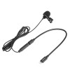 Boya by-M2 Clip-On Lavalier Microphone Lightning Port for iOS Devices Phone Tablet Recording V-Log Making Broadcasting - XLR